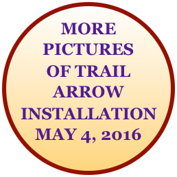 MORE PICTURES OF TRAIL  ARROW INSTALLATION MAY 4, 2016

